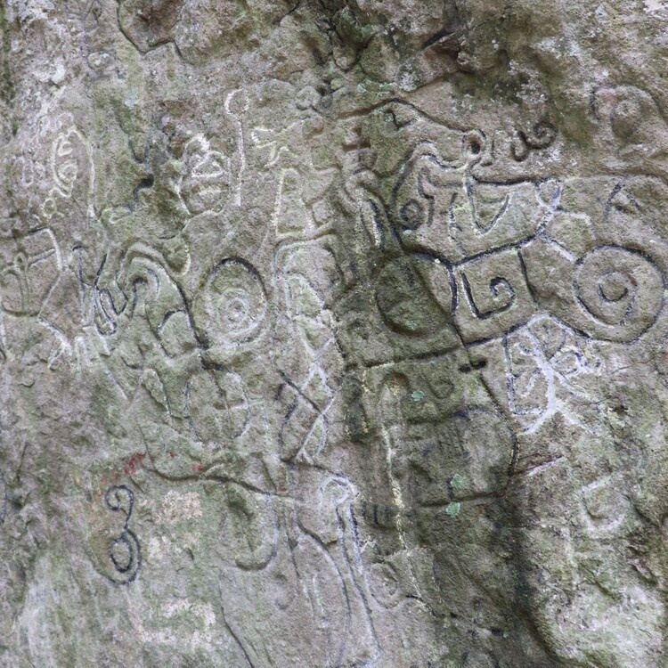 Symbols carved in stone